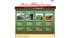 Desktop Screenshot of missouriwinecountry.com